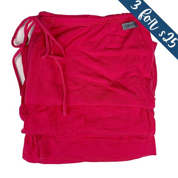 Dkny Pants - $5 CLEARANCE! DKNY Pink Cropped Wide Leg Gaucho Sweatpants